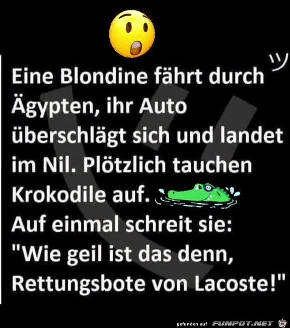 Ein Blondine