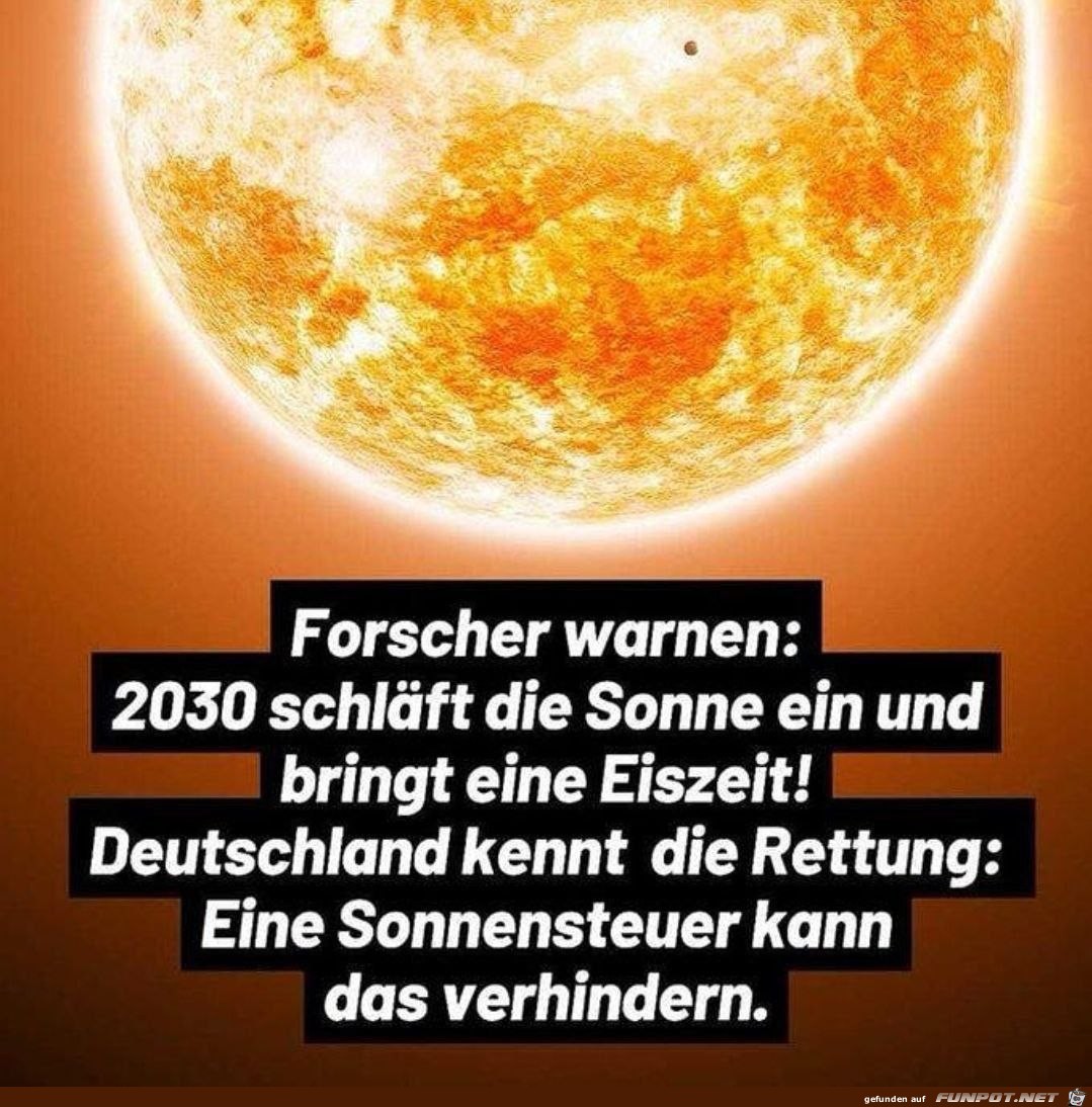 Die Sonnensteuer