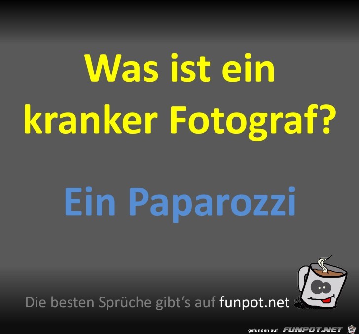 Kranker Fotograf