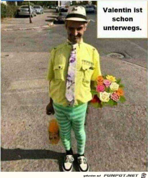 Valentin ist unterwegs