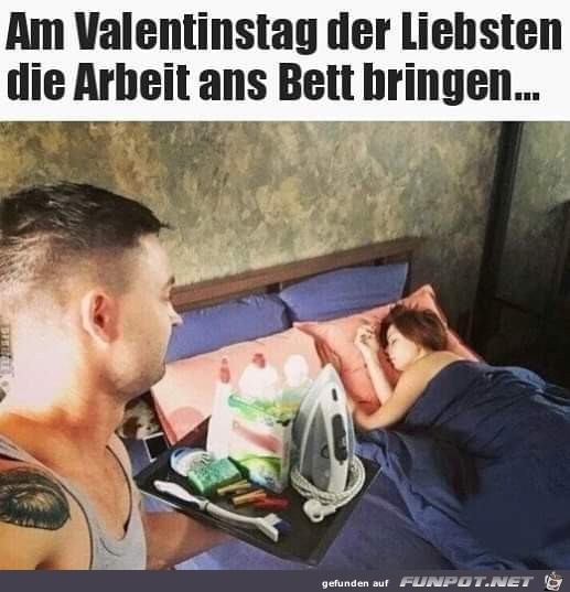 Am Valentinstag der Liebsten....