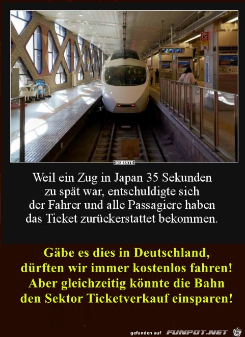 Pnktliche Bahn!