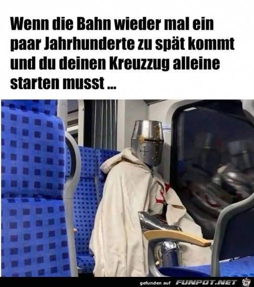 Die Bahn ist zu spt