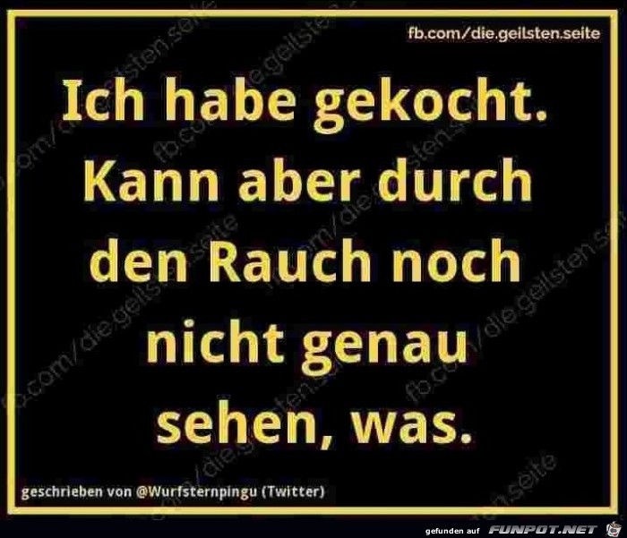 Habe gekocht Habe gekocht