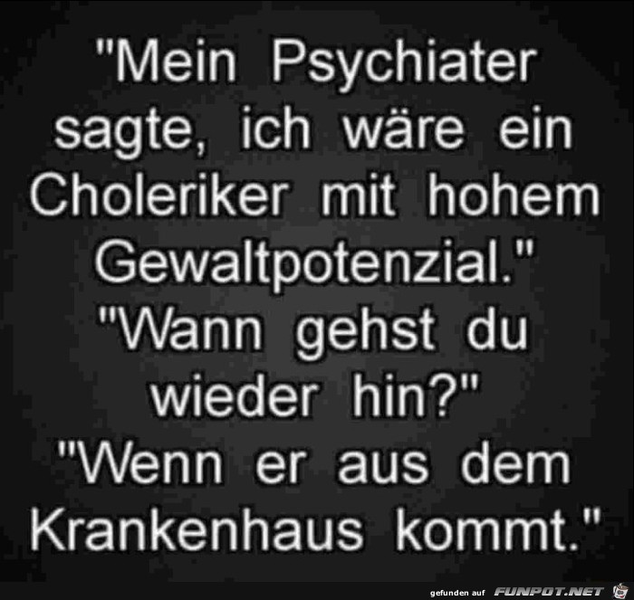 Mein Psychiater