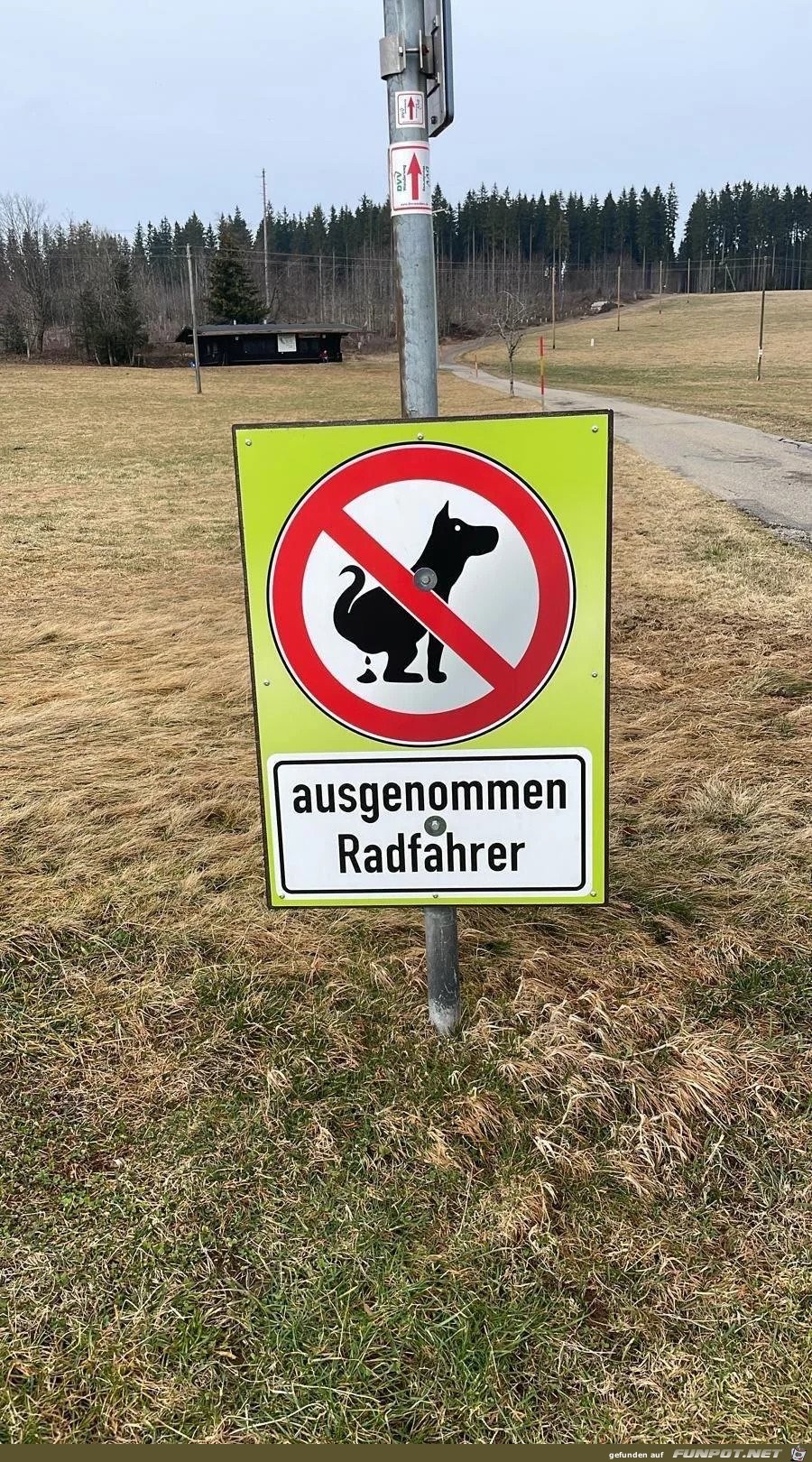 Lustiges Schild