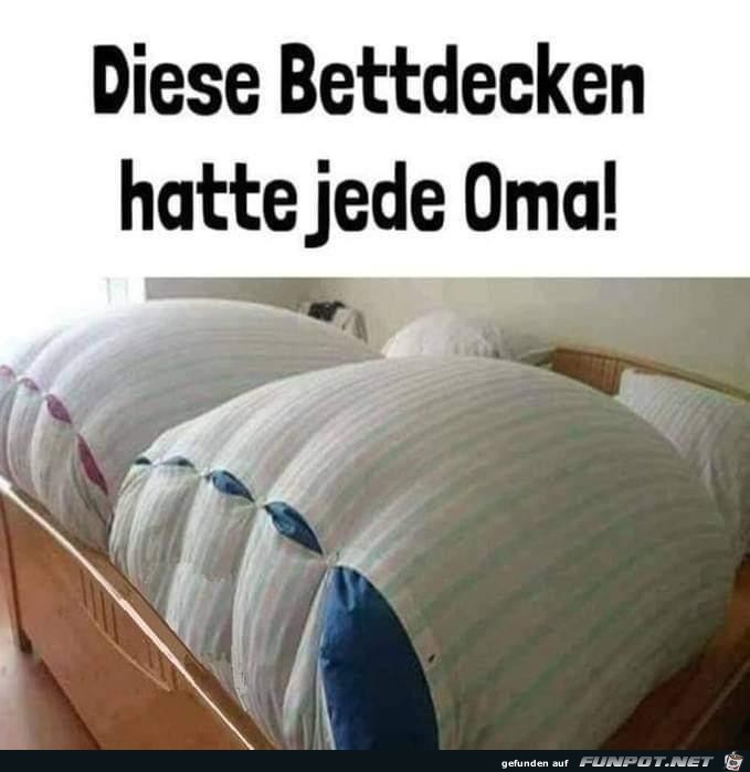 Diese Bettdecke