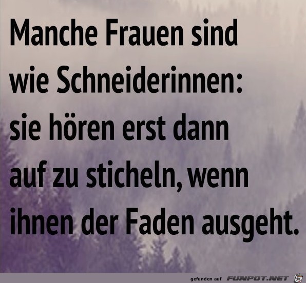 Manche Frauen