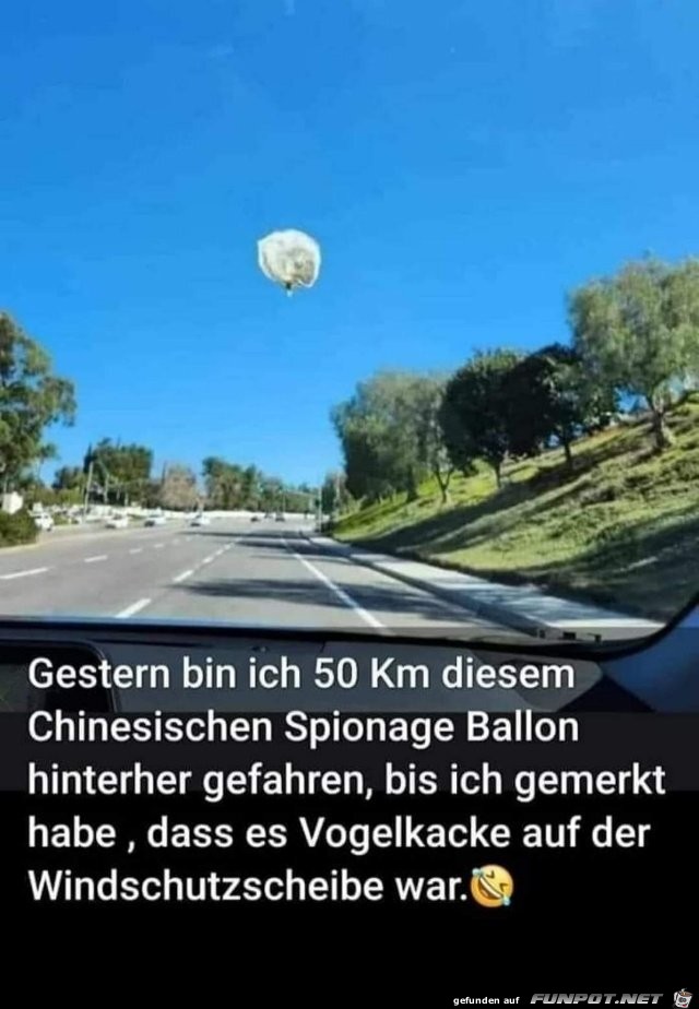 Spionage Ballon