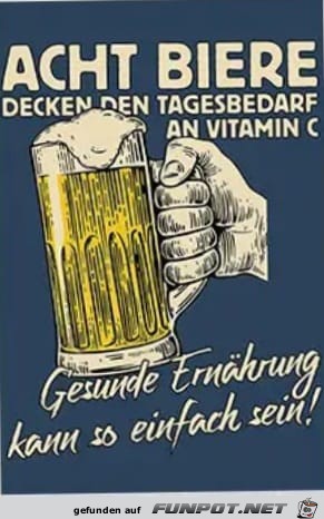 Acht Biere