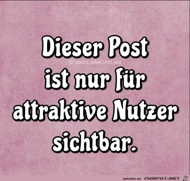 Dieser Post