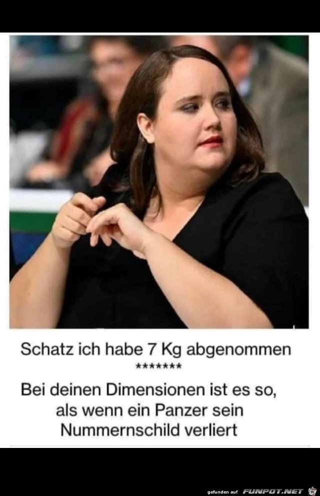 7 Kg abgenommen
