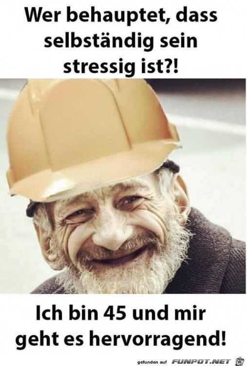 Selbstndig sein ist gar nicht stressig