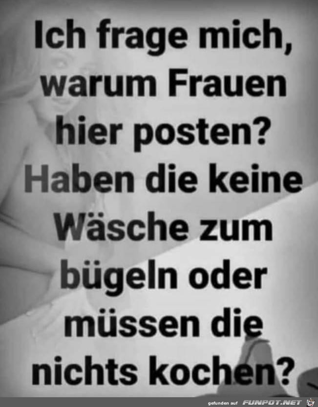 Ich frage mich