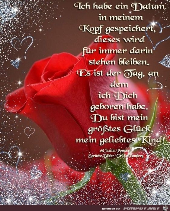 Ich habe eein Datum in meinen Kopf gespeichert