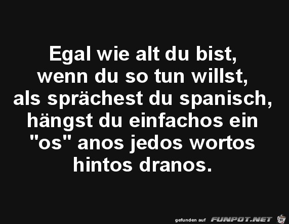 Spanisch sprechen Spanisch sprechen