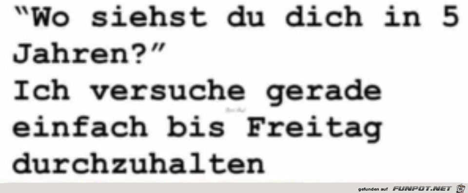 Wo siehst du dich in 5 Jahren?