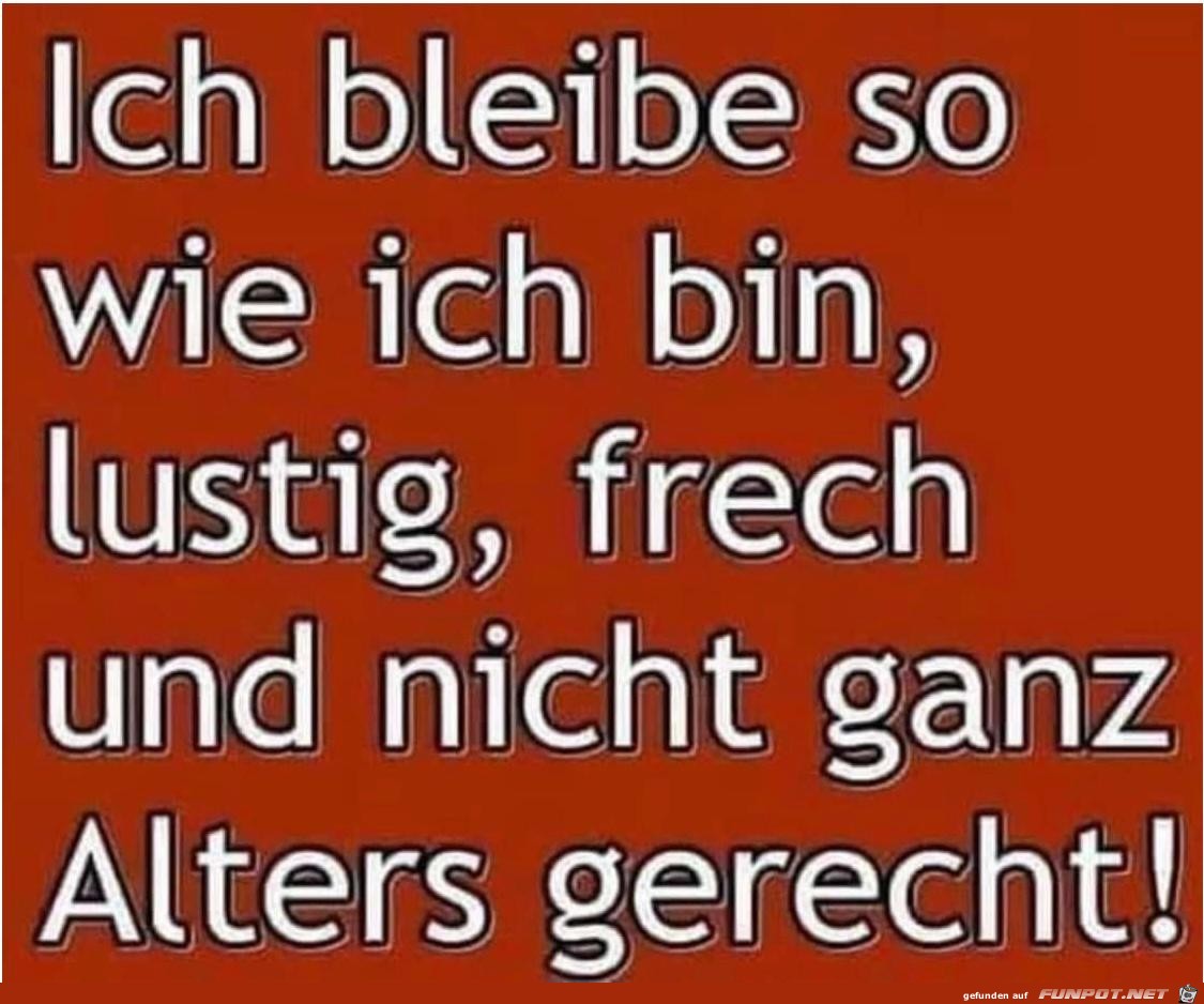 Alters gerecht Alters gerecht