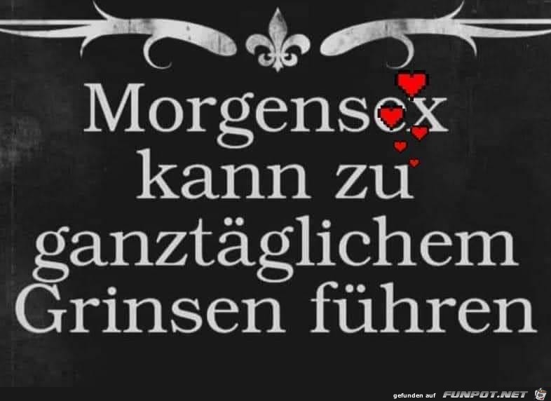 Morgensex