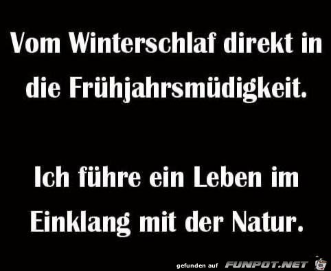 Im Einklang mit der Natur