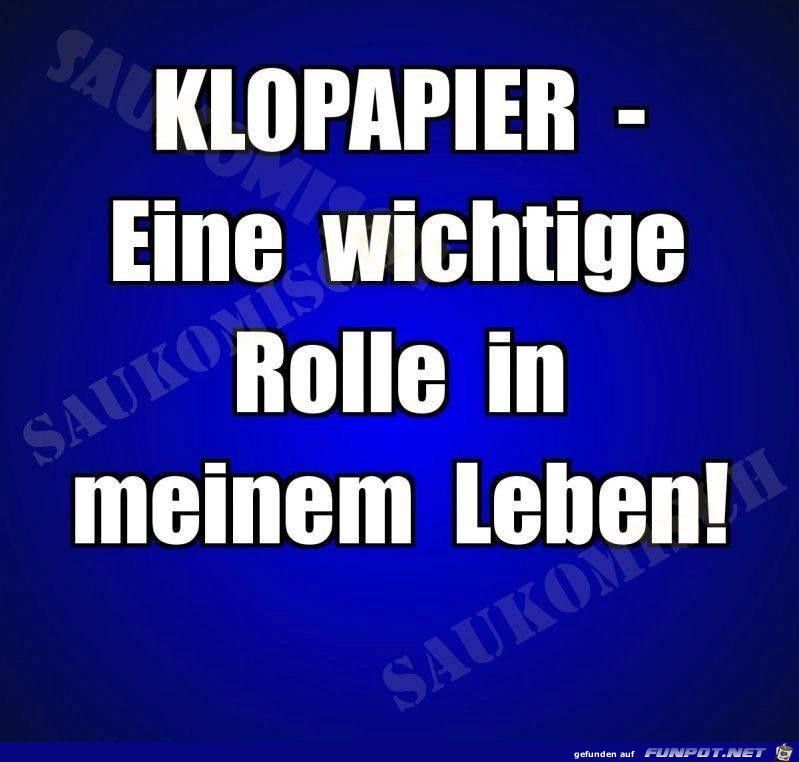 Klopapier Klopapier