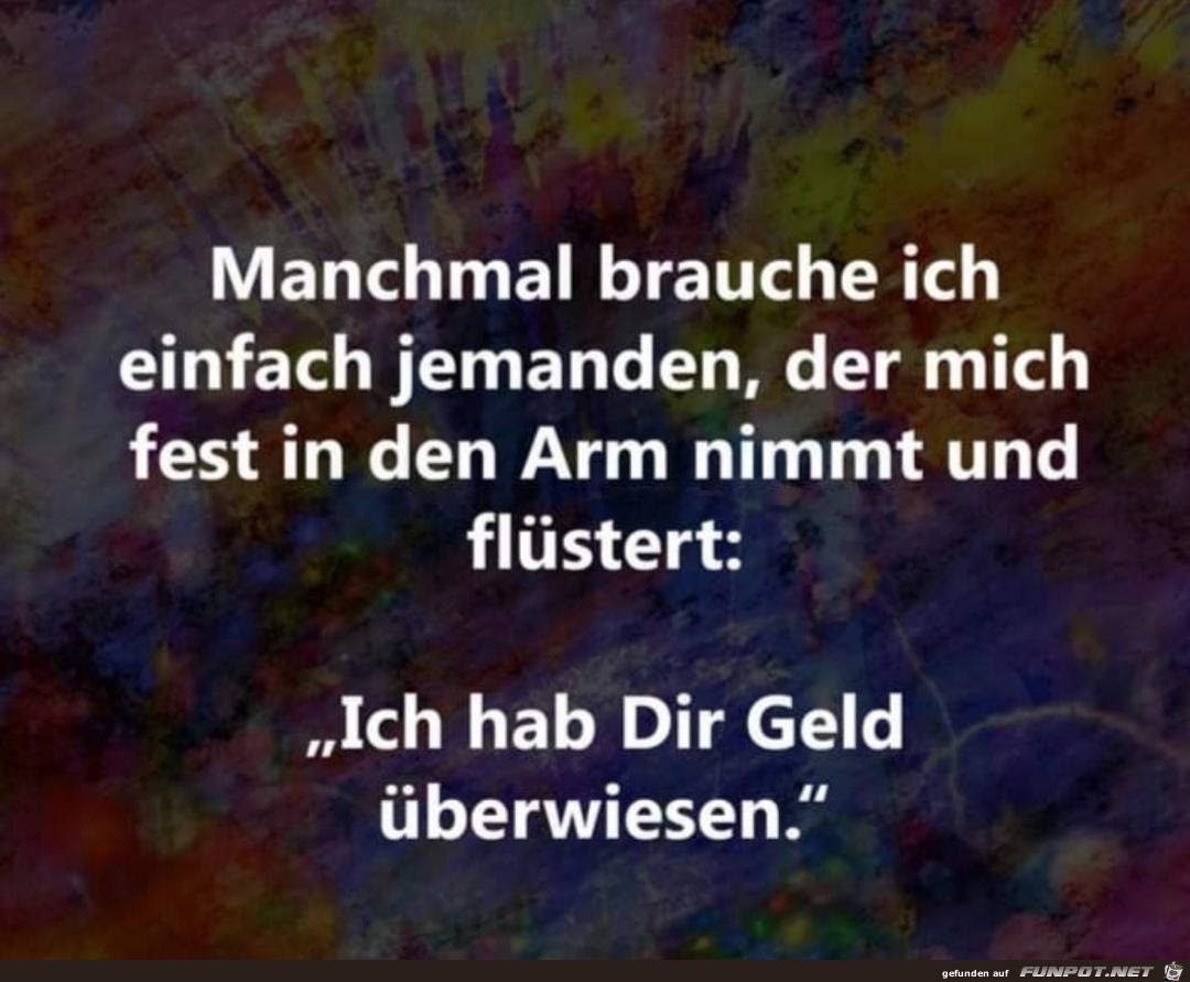 Manchmal