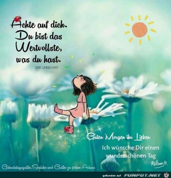 Achte auf dich