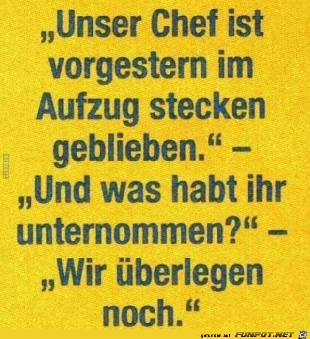 Unser Chef