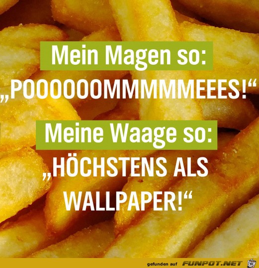 Magen und Waage