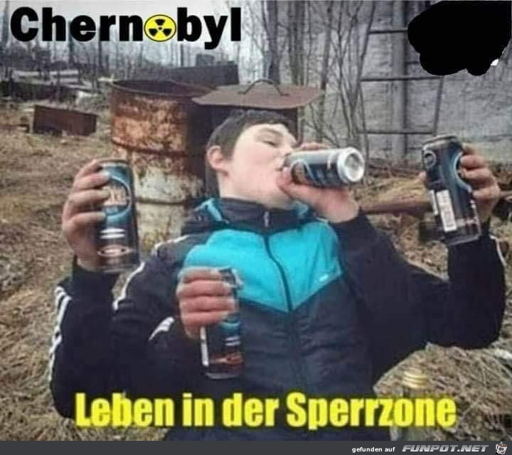 Leben in der Sperrzone