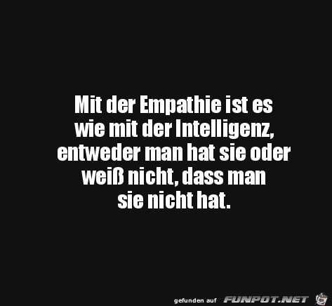 So ist es