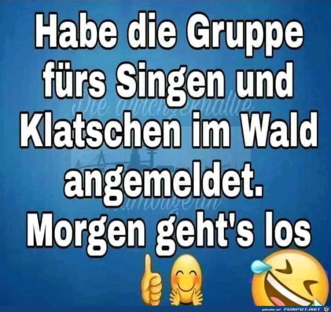 Gruppe angemeldet