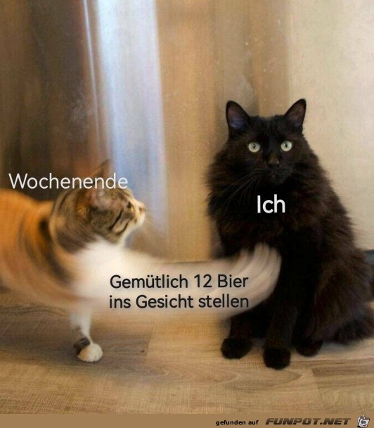 Ich am Wochenende