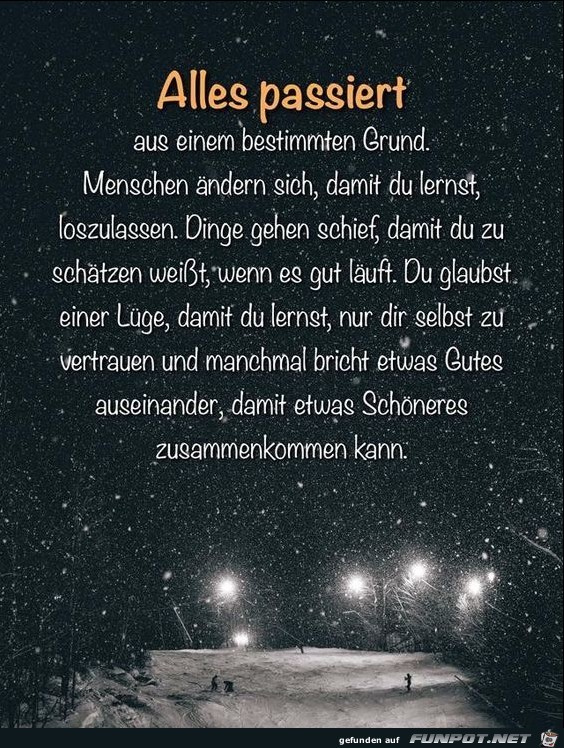 Alles passiert