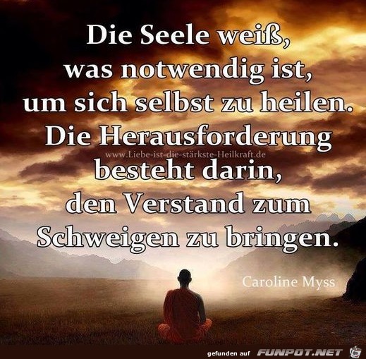 Die Seele wei