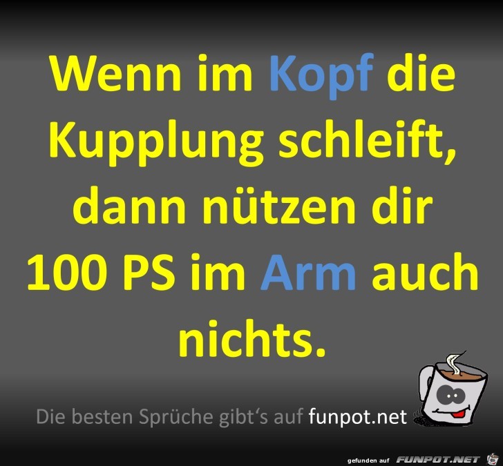 Wenn die Kupplung schleift