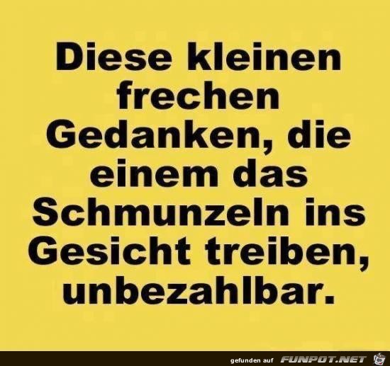 Freche Gedanken Freche Gedanken