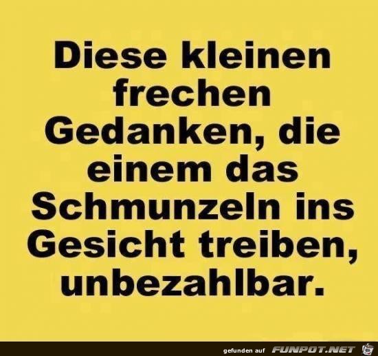 Freche Gedanken