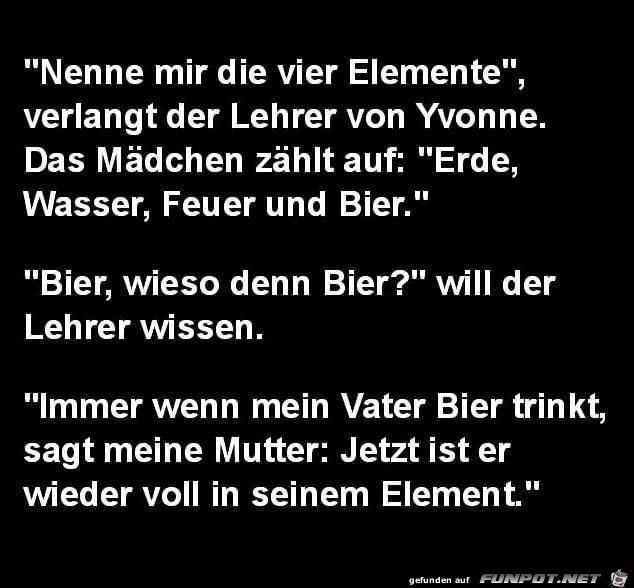 Die vier Elemente