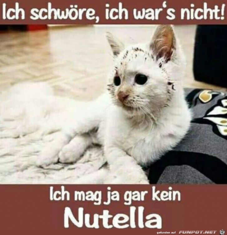 Ich war das nicht