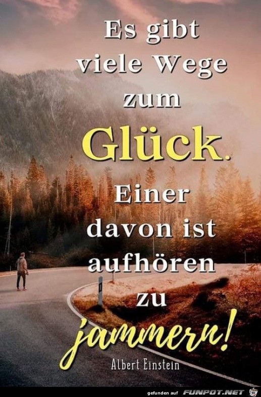 Viel Wege zum Glck