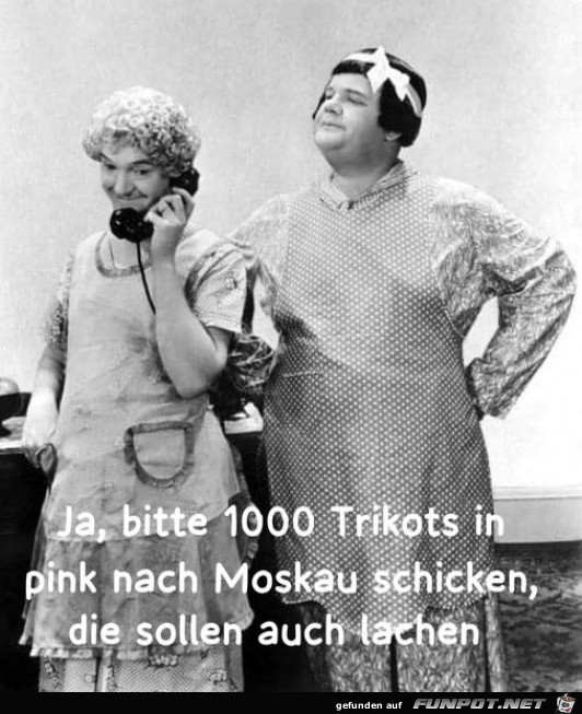 1000 Trikots in pink