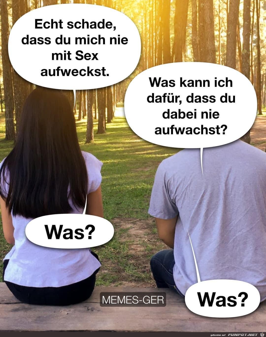 Wecken mit Sex?