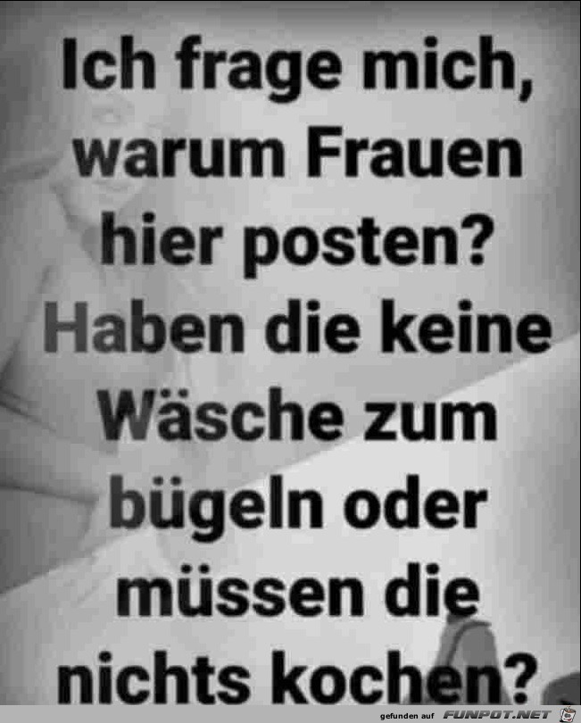 Ich frage mich