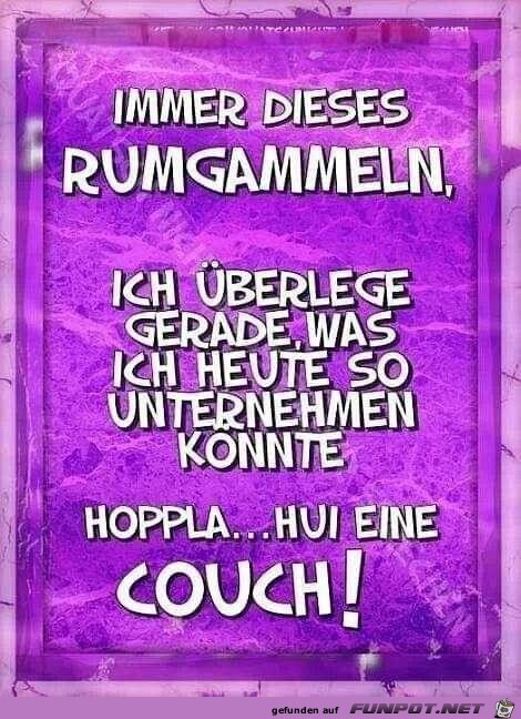 Rumgammeln