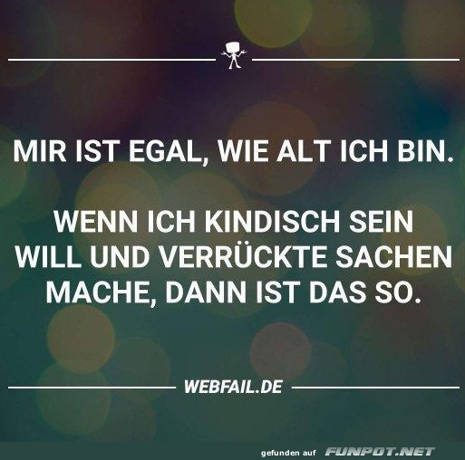 Mir ist egal Mir ist egal