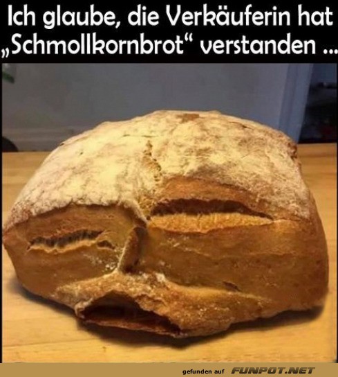 Ein Schmollkornbrot