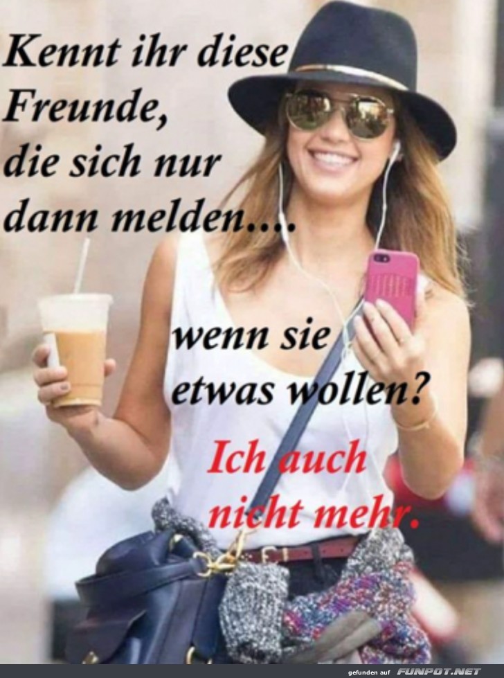 Diese Freunde gibt es nicht mehr