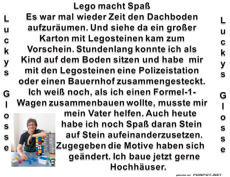 Lego macht Spa