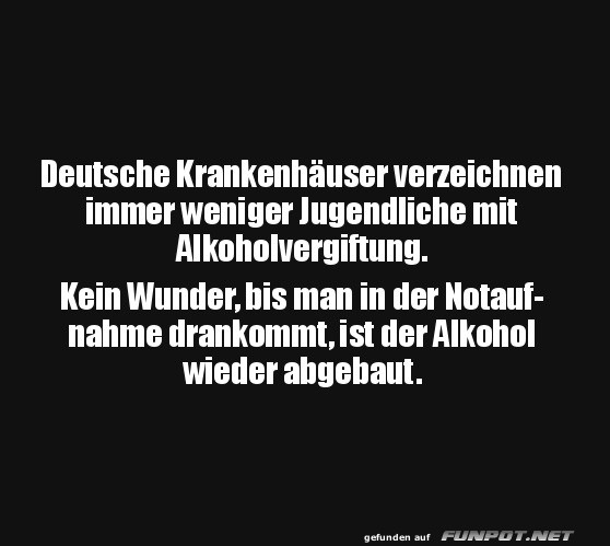 Ist kein Wunder